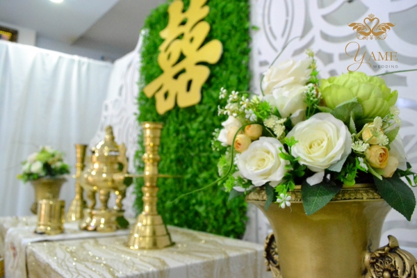 Gói trang trí gia tiên đặc biệt Xanh Lá