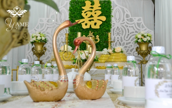 Gói trang trí gia tiên đặc biệt Xanh Lá