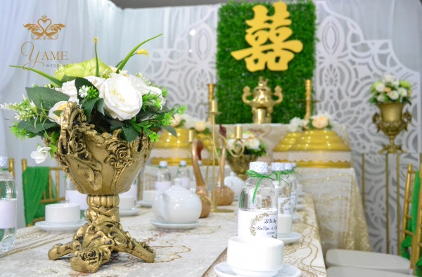 Gói trang trí gia tiên đặc biệt Xanh Lá