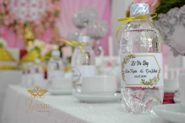Gói trang trí gia tiên màu Hồng